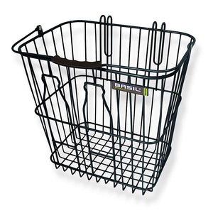 Basil Baskets and Accessories Basil Basil Bottle Rear basket Black