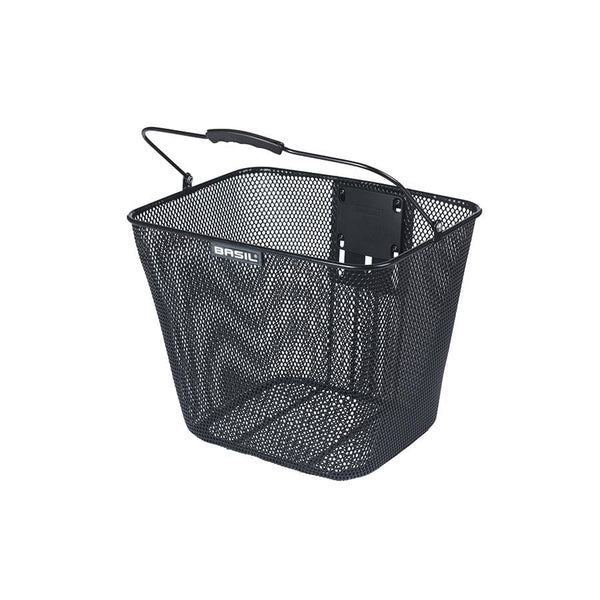 Basil Baskets and Accessories Basil Bilbao KF Basket Front Black