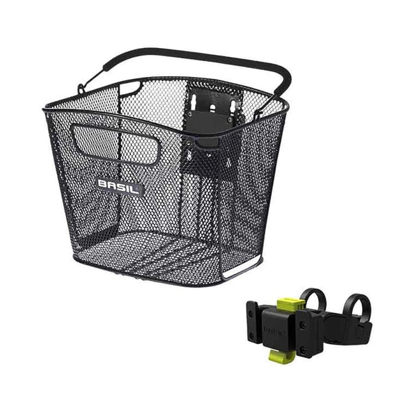 Basil Baskets and Accessories Basil Bold Basket Front Black
