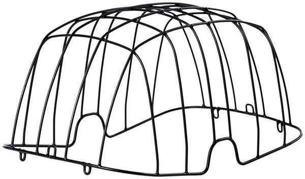 Basil Baskets and Accessories Basil Buddy Dog Basket Space Frame - Black