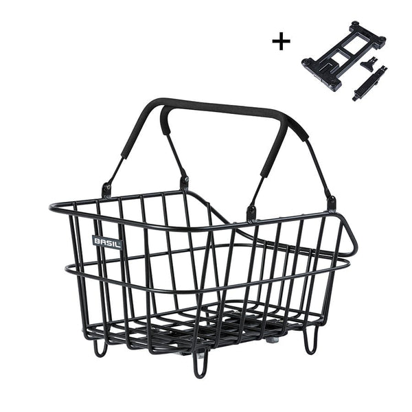 Basil Baskets and Accessories Basil Cento rear Basket Rear Black