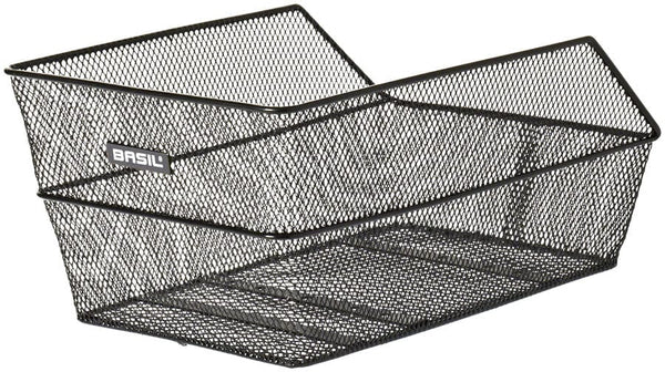 Basil Baskets and Accessories Basil Cento Rear Basket - Steel Black