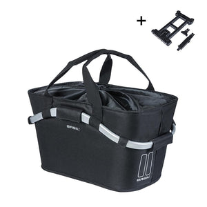 Basil Baskets and Accessories Basil Classic Carry All Basket Rear Black