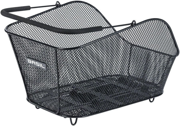Basil Baskets and Accessories Basil Icon M MIK Rear Basket - Black