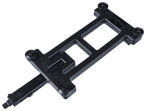 Basil Baskets and Accessories Basil MIK Adapter plate 2.0 -Lockable Black