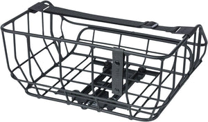 Basil Baskets and Accessories Matte Black Basil Portland Rear Basket - MIK Mount