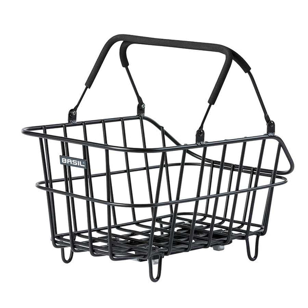 Basil Baskets Basil Cento Alu MIK Rear basket Matt Black
