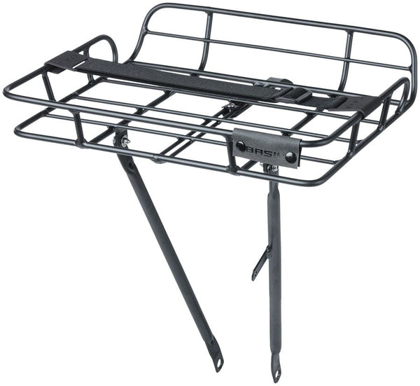 Basil Front Mount Rack Basil Portland Front Rack Aluminum Black