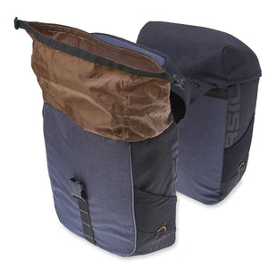 Basil Panniers Basil Miles Double Bag Pannier 34L Black