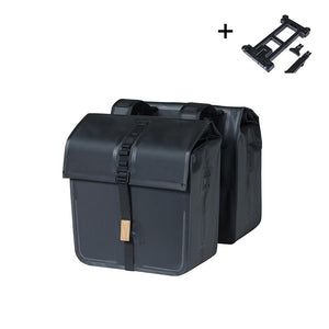 Basil Panniers Basil Urban Double Pannier 50L Black Pair