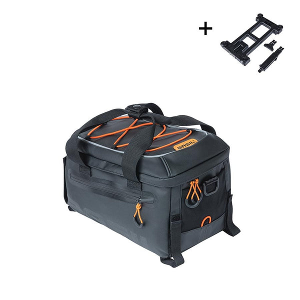Basil Trunk Bags Basil 18308 Miles MIK Trunk Bag 7L Black/Orange