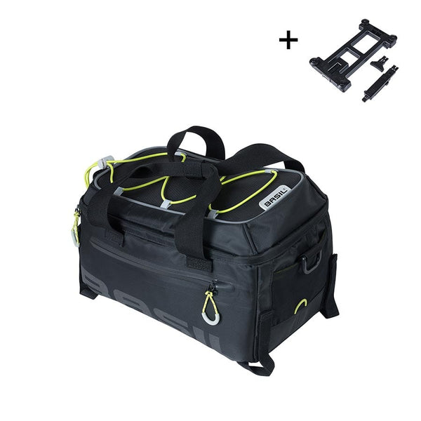 Basil Trunk Bags Basil Miles MIK Trunk Bag 7L Black/Lime