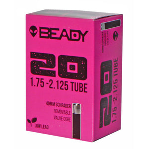 Beady Tube Beady Butyl Tube 20x1.75-2.125" SV 40mm
