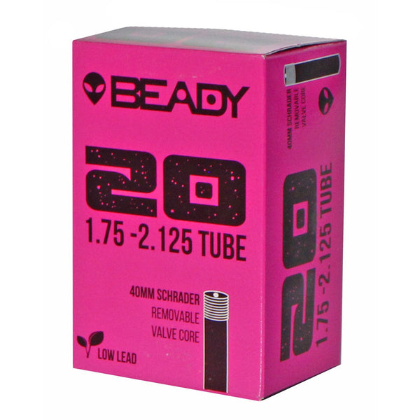Beady Tube Beady Butyl Tube 20x1.75-2.125" SV 40mm