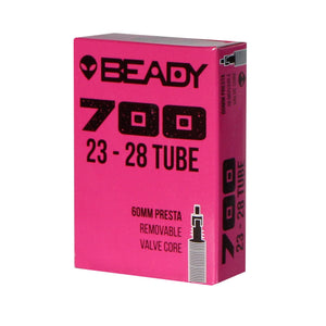 Beady Tube Beady Butyl Tube 700x23-28 PV 60mm