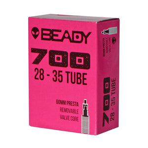 Beady Tube Beady Butyl Tube 700x28-35 PV 60mm