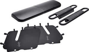 Benno Cargo Bike Accessory Benno RemiDemi XL Passenger Kit - Seat Pad Mount Rails Wheel Guard Set Black