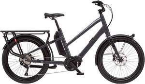 Benno Cargo Ebikes Anthracite Gray / Step-Through Benno Boost E Class 3 Etility Ebike