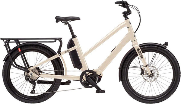 Benno Cargo Ebikes Bone Gray / Step-Through Benno Boost E Class 3 Etility Ebike