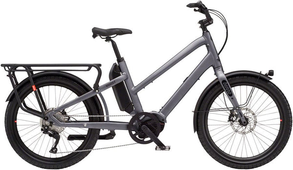 Benno Cargo Ebikes Easy On / Anthracite Gray Benno Boost 10D Evo 5  Performance Sport Class 3 Ebike