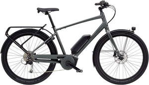 Benno City Ebike Benno eScout Class 3 Etility Ebike - Bosch Performance Line Sport 400Wh Matte Graphite Gray Large