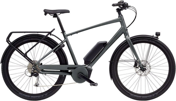 Benno City Ebike Benno eScout Class 3 Etility Ebike - Bosch Performance Line Sport 400Wh Matte Graphite Gray Large