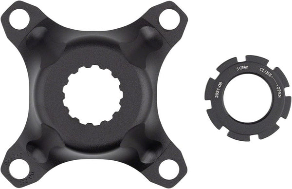 Benno Cranksets and Arms Benno RemiDemi Spider - 2022+ Includes Lockring Black