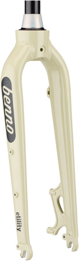 Benno Cyclocross/Hybrid Fork Benno Boost Replacement Fork - Aluminum 2020-2021 QR 24" Post Mount Bone