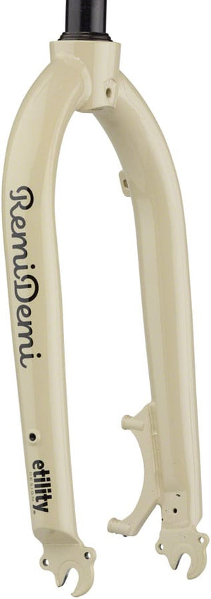 Benno Cyclocross/Hybrid Fork Benno RemiDemi Replacement Fork - Aluminum Chai Latte Grey QR 20" Post Mount 22+