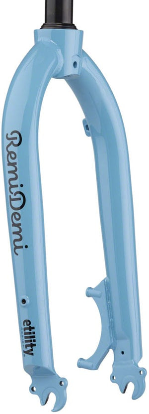 Benno Cyclocross/Hybrid Fork Benno RemiDemi Replacement Fork - Aluminum Dolphin Blue QR 20" Post Mount 22+