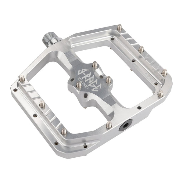 Burgtec Penthouse Flat MK5 B-Rage Edition Pedals Silver