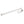 Burgtec Pivot 185.3mm UDH Rear Axle Rhodium Silver