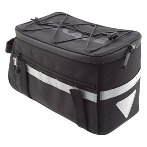 Bikase Bags Bikase Big Momma Rack Bag Velcro Straps 12x7x7.5` 550 c.i. Black