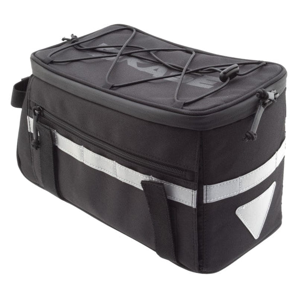 Bikase Bags Bikase Big Momma Rack Bag Velcro Straps 12x7x7.5` 550 c.i. Black