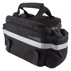 Bikase Bags Bikase KoolPAK Rack & Handle Bar Bag Velcro Straps 13x5x7` 250 c.i. Black