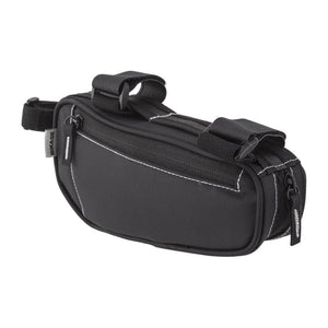 Bikase Bags Bikase Little John Top Tube Case Velcro Straps 9x1.75x4` 63 c.i. Black