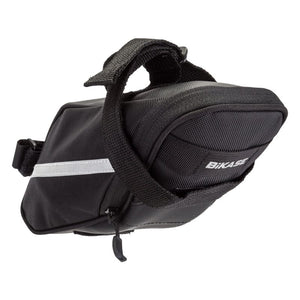 Bikase Bags Bikase Momentum Seat Bag Velcro Straps 9.5x4.5x4.5` 75 c.i. Black