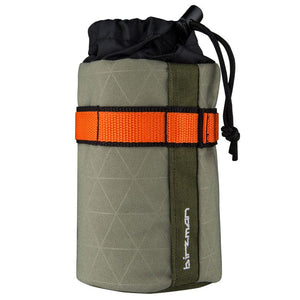 Birzman Handlebar/Stem Bags & Packs Birzman Packman Travel Bottle Pack 0.75L Green/Orange