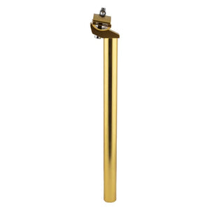 Black ops Seatpost Black ops Alloy Anodized Seatpost  25.4mm 350mm Gold Alloy 25mm