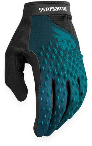 Bluegrass Gloves and Liners Bluegrass Prizma 3D Gloves - Blue Full Finger Small