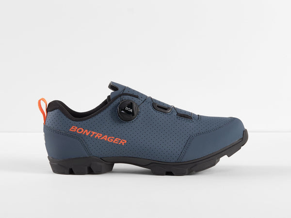 Bontrager Shoe Shoe Bontrager Evoke 44 Battleship Blue/Radioactive OG