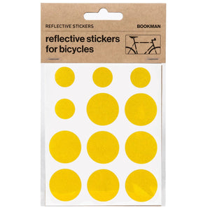 Bookman Safety Bookman Visibility Reflective Stickers Dots Yellow