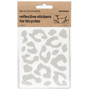 Bookman Safety Bookman Visibility Reflective Stickers Leopard White