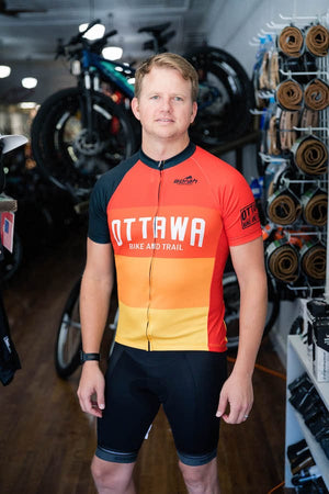 Borah Shop Merch Mens / 2xl Team Cycling Jersey Sunrise W/ Zipper