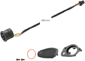 Bosch Ebike Battery Cables Bosch PowerTube Charging Socket - 680mm Cable eBike System 2