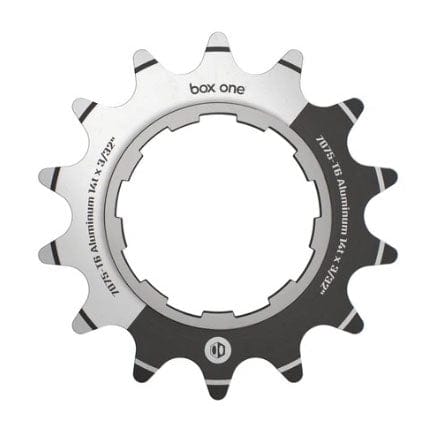 BOX Cogs & Singlespeed Conversions 14T Box One 3/32" CNC AL 7075 Cog Black
