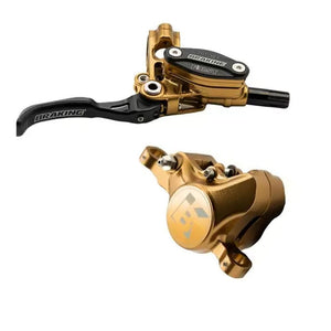 Braking Italy Disc Brake & Lever Braking Italy F.I.R.S.T. Disc Brake Set PM Braided Hose - Brz/Bl