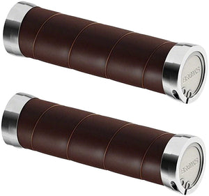 Brooks Grips Brown Brooks Slender Leather Grips