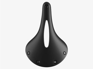 Brooks Saddle Brooks C19 Carved All Weather Saddle - Steel, Black, Men's