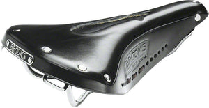 Brooks Saddles Brooks B17 Carved Saddle - Steel Black Men's